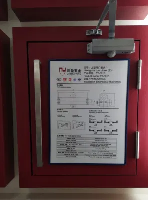 Fechos de porta abertos de alta qualidade tipo médio de 90 graus na China